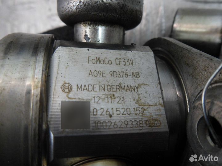 Б/У тнвд Дефект: течет AG9E9D376AB, ford