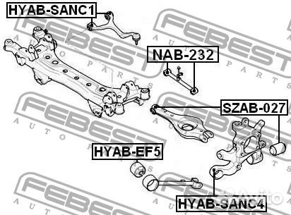 Сайлентблок febest szab027