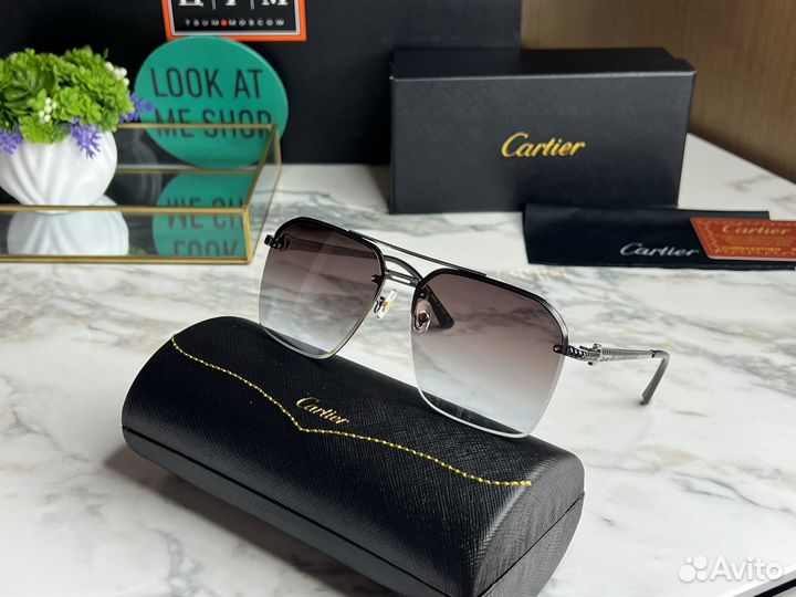 Солнцезащитные очки мужские Cartier