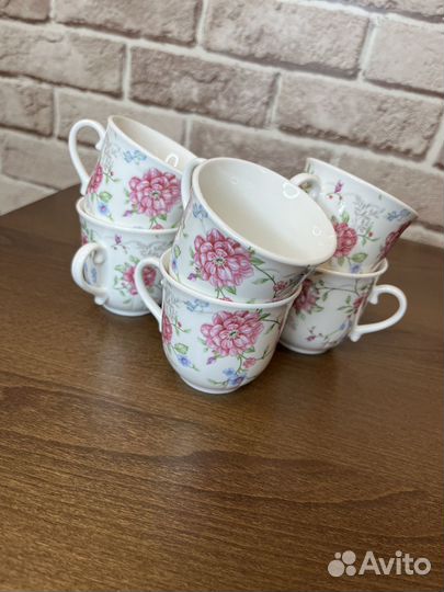 Чашка с блюдцем кофейная