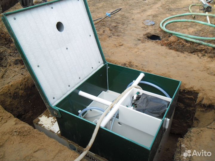 Септик Аквалос 7 с переливом