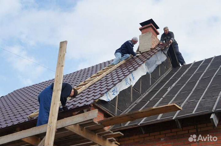 Кровельные работы / Ремонт крыши