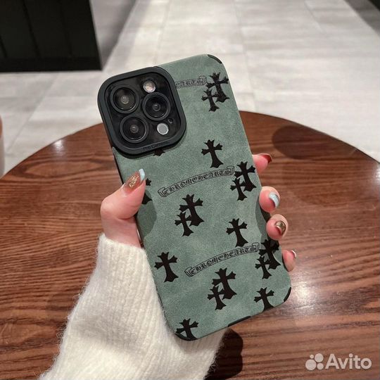 Чехол на iPhone chrome hearts