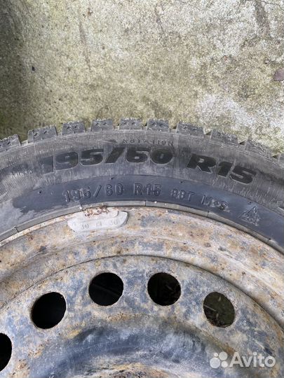 Зимняя шипованная formula ice 195/60 r15