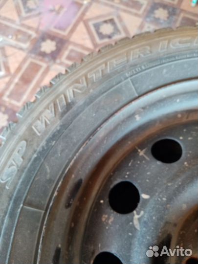 Комплект зимних колёс Dunlop R15 4*100