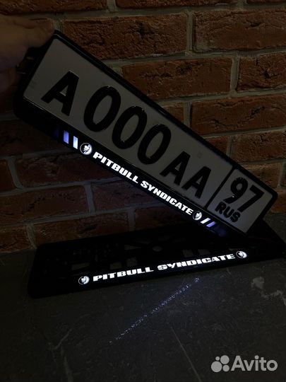 Лед рамки для номеров