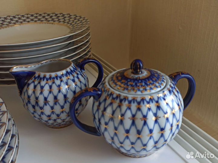 Кобальтовая посуда СССР