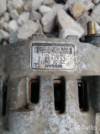 Генератор Nissan Almera N15 1.4 механика 1998