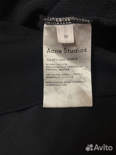 Acne studios свитшот