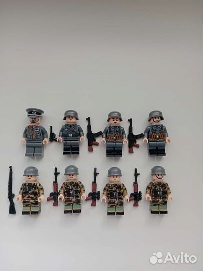 Лего немецкие солдаты