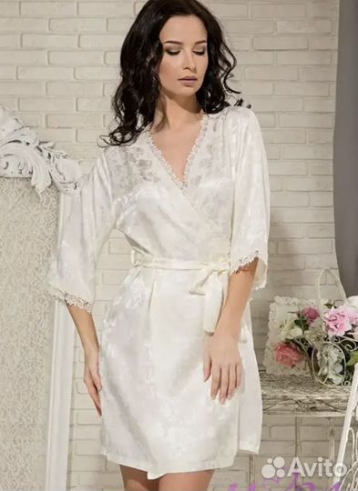 Халат натуральный шёлк новый размер 46-50