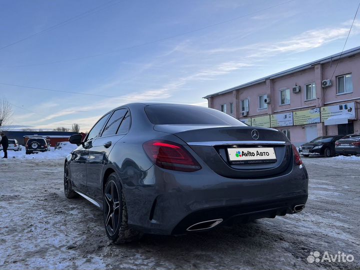 Mercedes-Benz C-класс 2.0 AT, 2019, 62 000 км