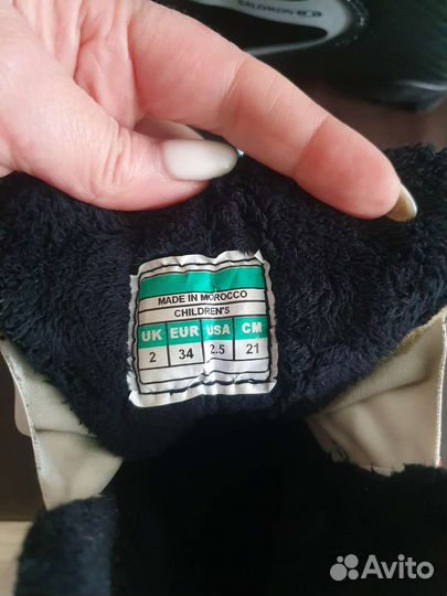 Лыжные ботинки salomon