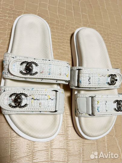 Шлёпанцы женские Chanel