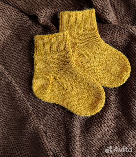 Носки вязаные мужские, женские, детские