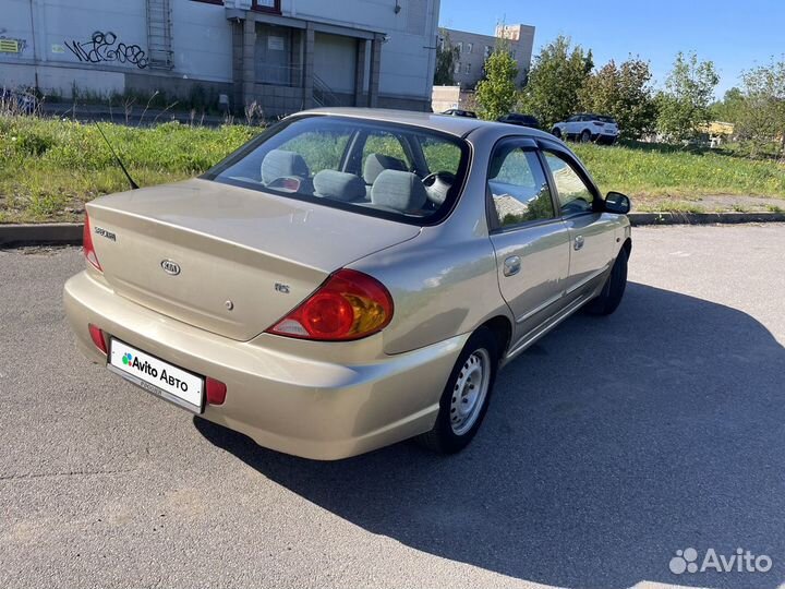 Kia Spectra 1.6 МТ, 2008, 253 000 км