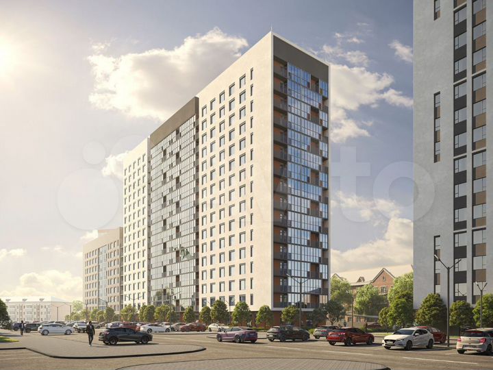 2-к. квартира, 59,7 м², 15/16 эт.