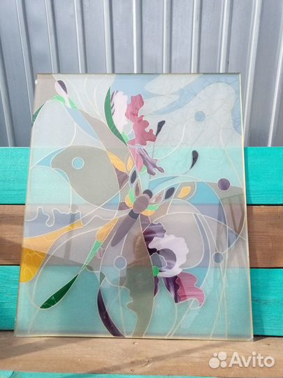 Витражные стекло