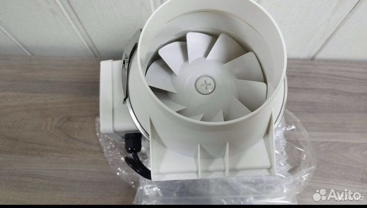 Канальный вентилятор 100 тихий вентилятор D100