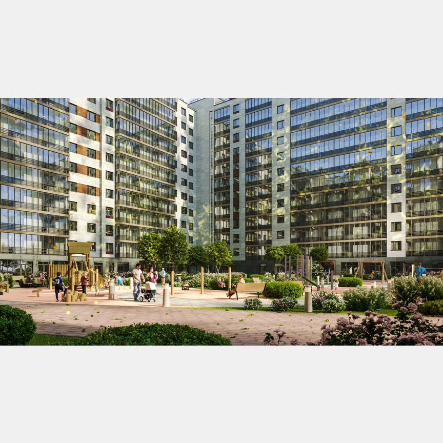 2-к. квартира, 59,2 м², 12/12 эт.