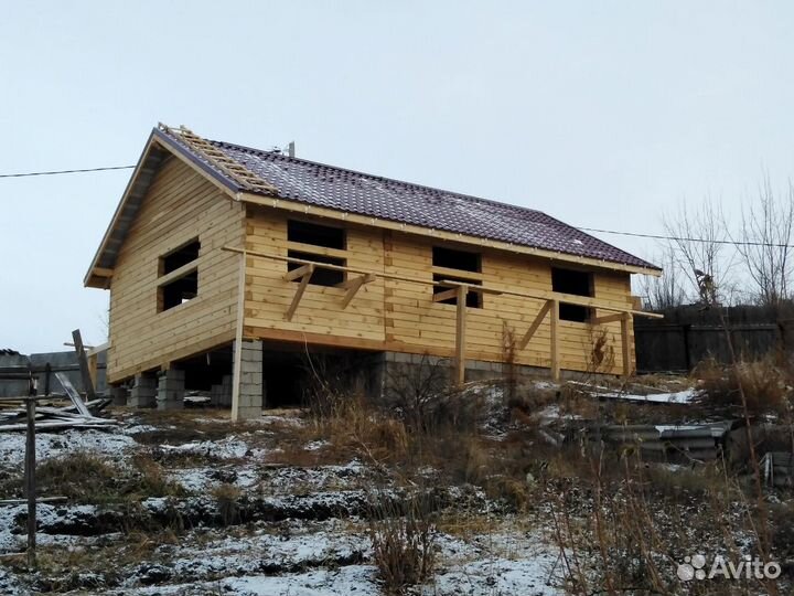 Строительство домов, бань, гаражей, крыш и т