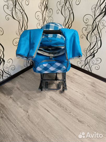 Санки коляска ника kids