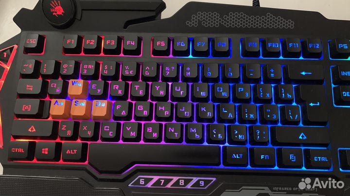 Игровая оптико-механическая клавиатура Bloody B314