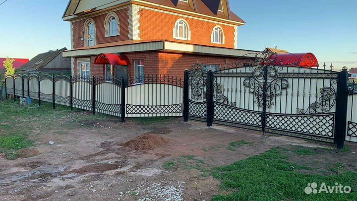 Кованый забор