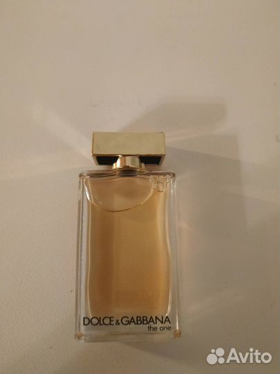 Dolce gabbana the one оригинал миниатюра 7,5