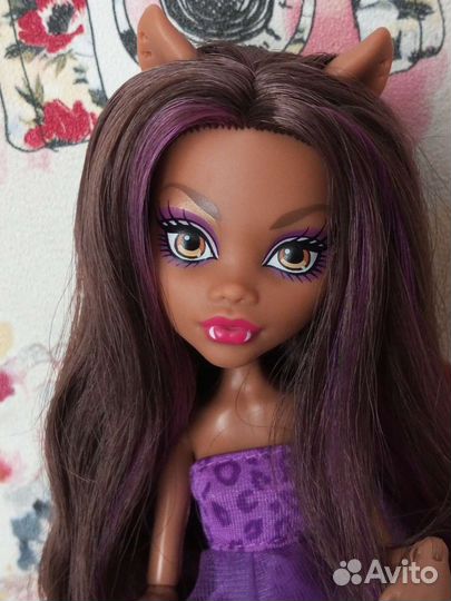 Кукла монстр хай клодин вульф