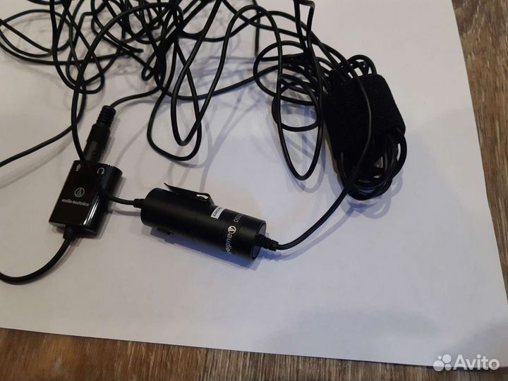 Микрофон петличный audio-technica
