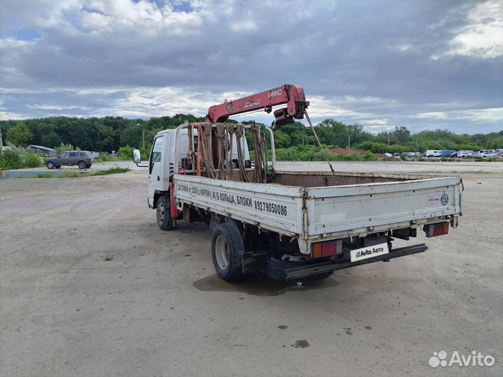 Isuzu Elf с КМУ, 2003