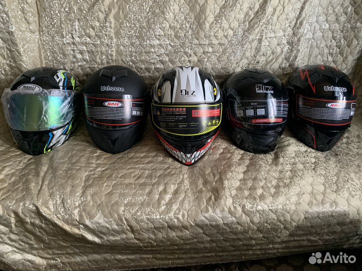 Новые Мотошлемы модуляры