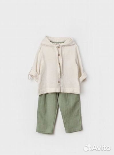 Комплект штаны с рубашкой из муслина