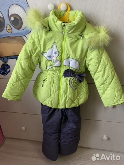 Зимний костюм для девочки