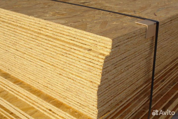 Плита осб 9мм Кроношпан