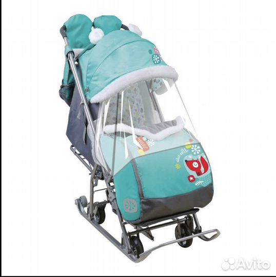Детские санки коляска