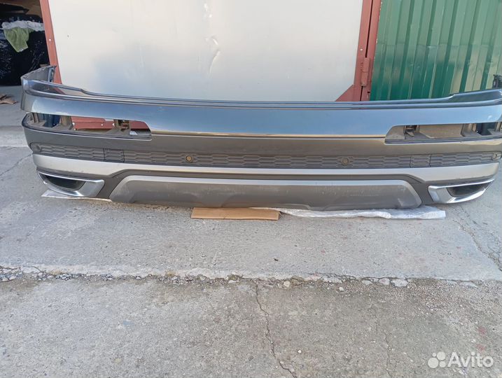 Audi q7 4m s-line рест бампер задний