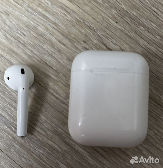 Наушники apple airpods 2 левый и кейс