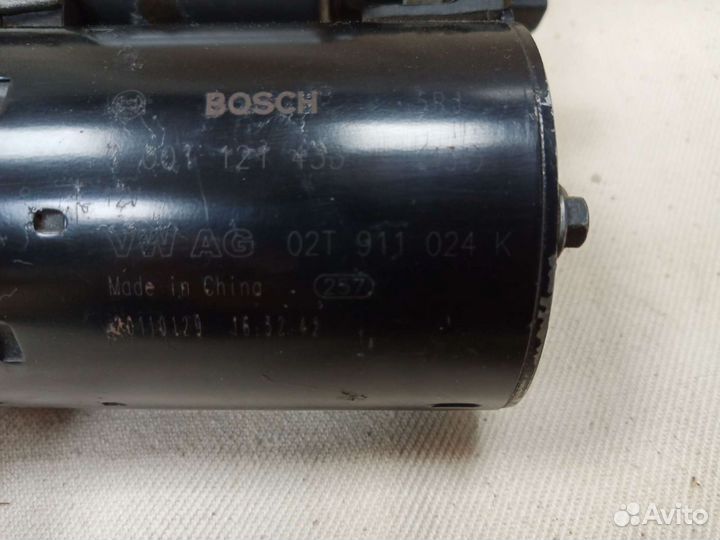 Стартер VW Polo 02T911024K