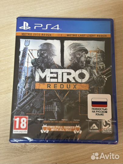Игра Metro Redux PS4