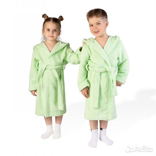 Халат махровый детский новый