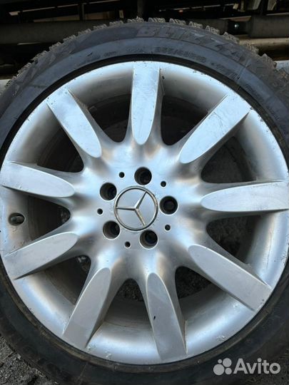 Диски Mercedes R18 и резина Bridgestone