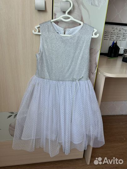 Платье снежинки