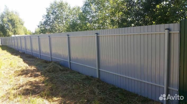 Забор под ключ / монтаж забора