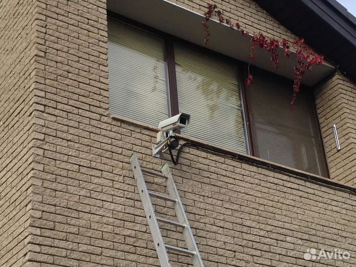 Установка камер видеонаблюдения