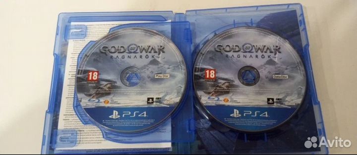 Диски на ps4 god of war ragnarok