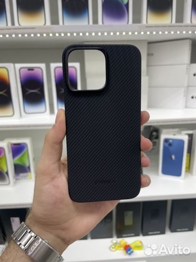 Pitaka Карбоновый чехол iPhone 15 Pro Max