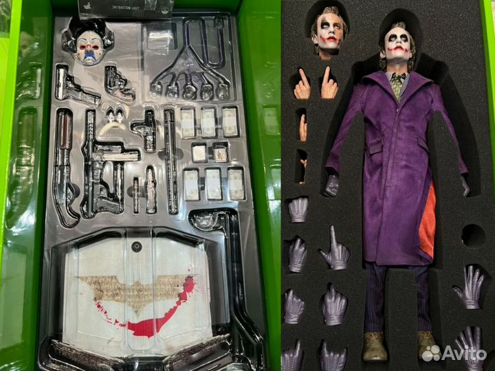 Hot toys QS10 THE dark knight – THE joker