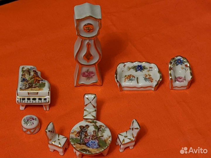 Мебель французская для куколак. Винтаж